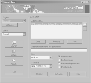 LaunchTool screenshot 1
